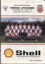 Fotboll Programblad - Football programmes Färöarna -Turkiet 1990  EM-kval